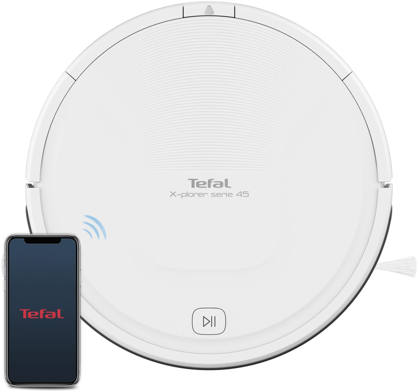 

Робот-пылесос Tefal X-Plorer Serie 45 [RG8227WH], Робот-пылесос Tefal X-Plorer Serie 45 RG8227WH