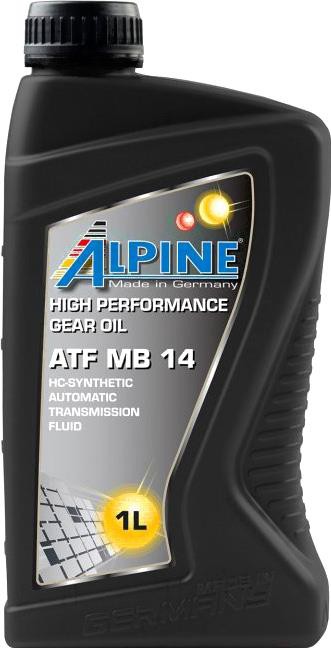 

Трансмиссионное масло Alpine ATF MB 14 1л [0101541], Трансмиссионное масло Alpine ATF MB 14 1л 0101541