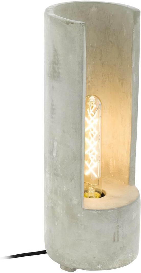 

EGLO Настольная лампа LYNTON, 1x60W (E27), Ø140, H370, бетон, серый [49112], Настольная лампа LYNTON, 1x60W (E27), Ø140, H370, бетон, серый