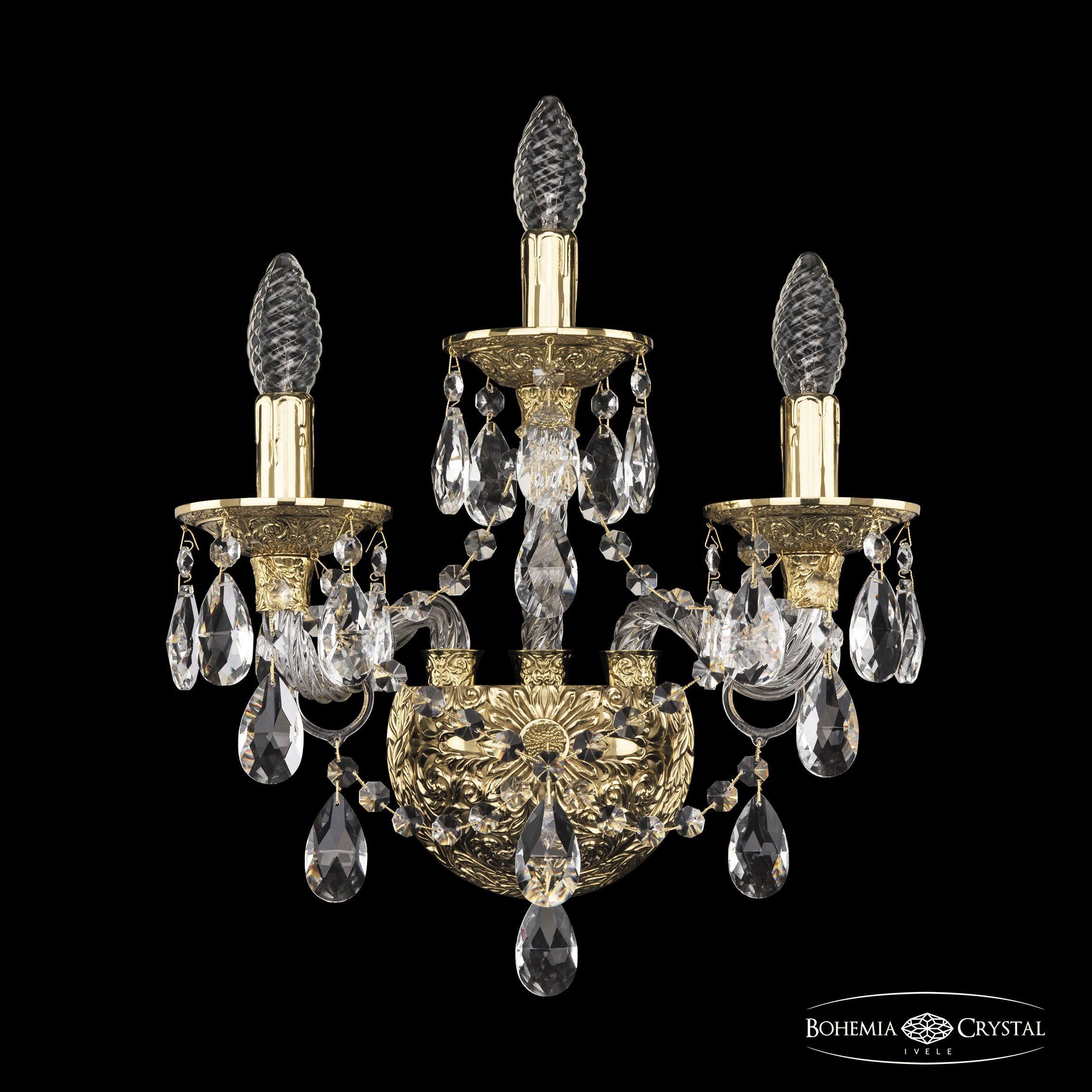 

Бра Bohemia Ivele Crystal 16115B/2+1/165 G, 16115B/2+1/165 G