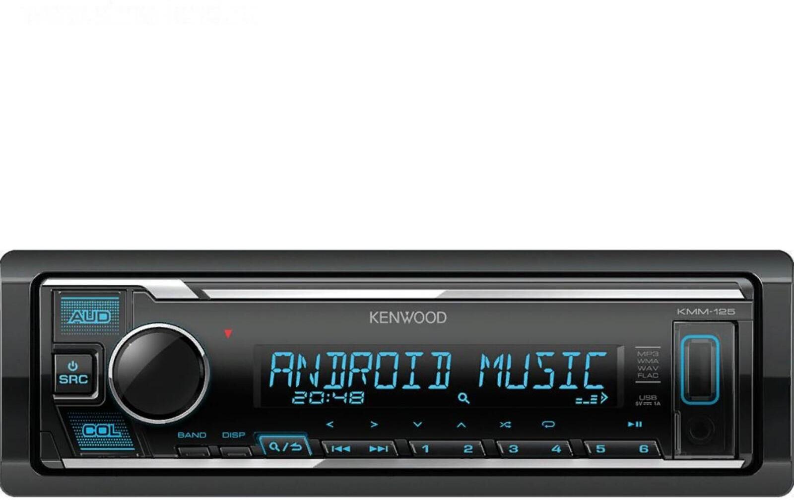 

Бездисковая автомагнитола Kenwood KMM-125, (Kenwood KMM-125)