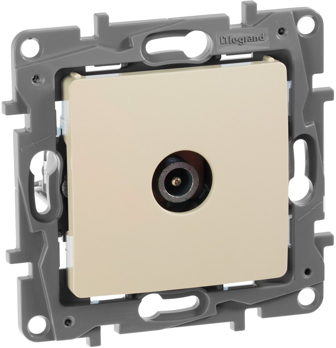 

Розетка Legrand Etika 672365 слоновая кость