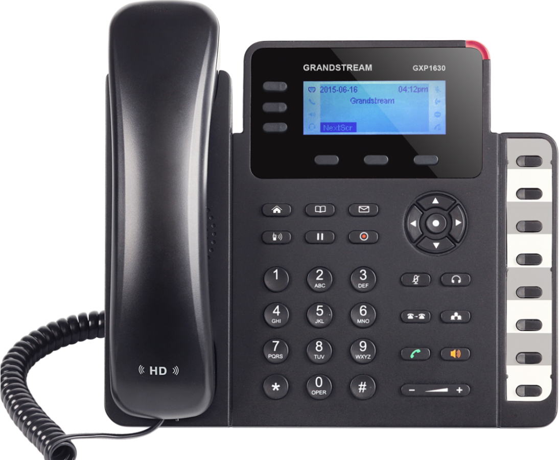 

IP-телефония Grandstream Voip GXP1630, Проводной телефон Grandstream GXP1630