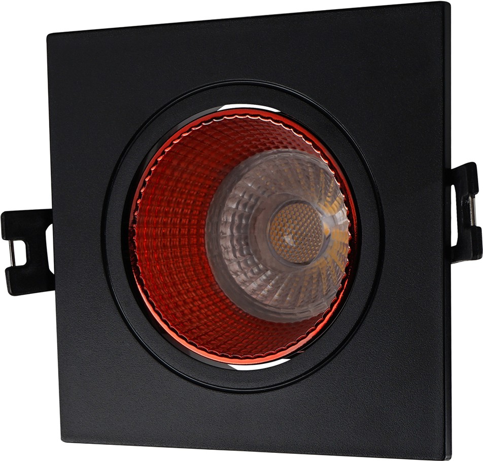 

Встраиваемый точечный светильник Denkirs DK3071-BK+RD