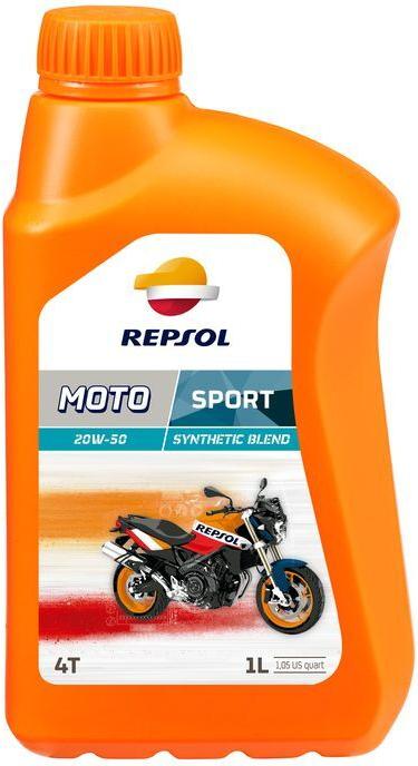 

Моторное масло Repsol Moto Sport 4T 20W50 1л [RP180Q51], Moto Sport 4T 20W50 1л