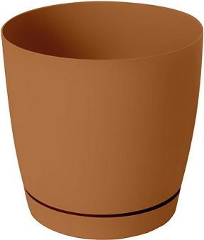 

Кашпо (горшок) для растений Gardenplast Фрезия 2 3л карамель [61005], Горшок Gardenplast Фрезия 2 3л 61005 карамель