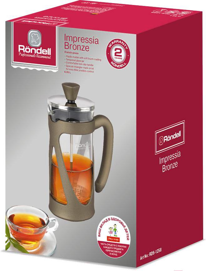 

Френч-пресс Rondell RDS-1258 BZ, RDS-1258 BZ