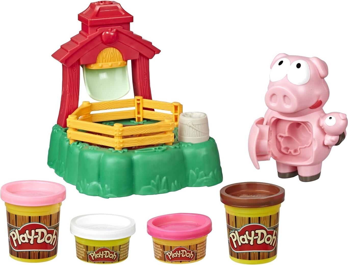 

Игровой набор Play-Doh Озорные поросята [E67235L0], Озорные поросята