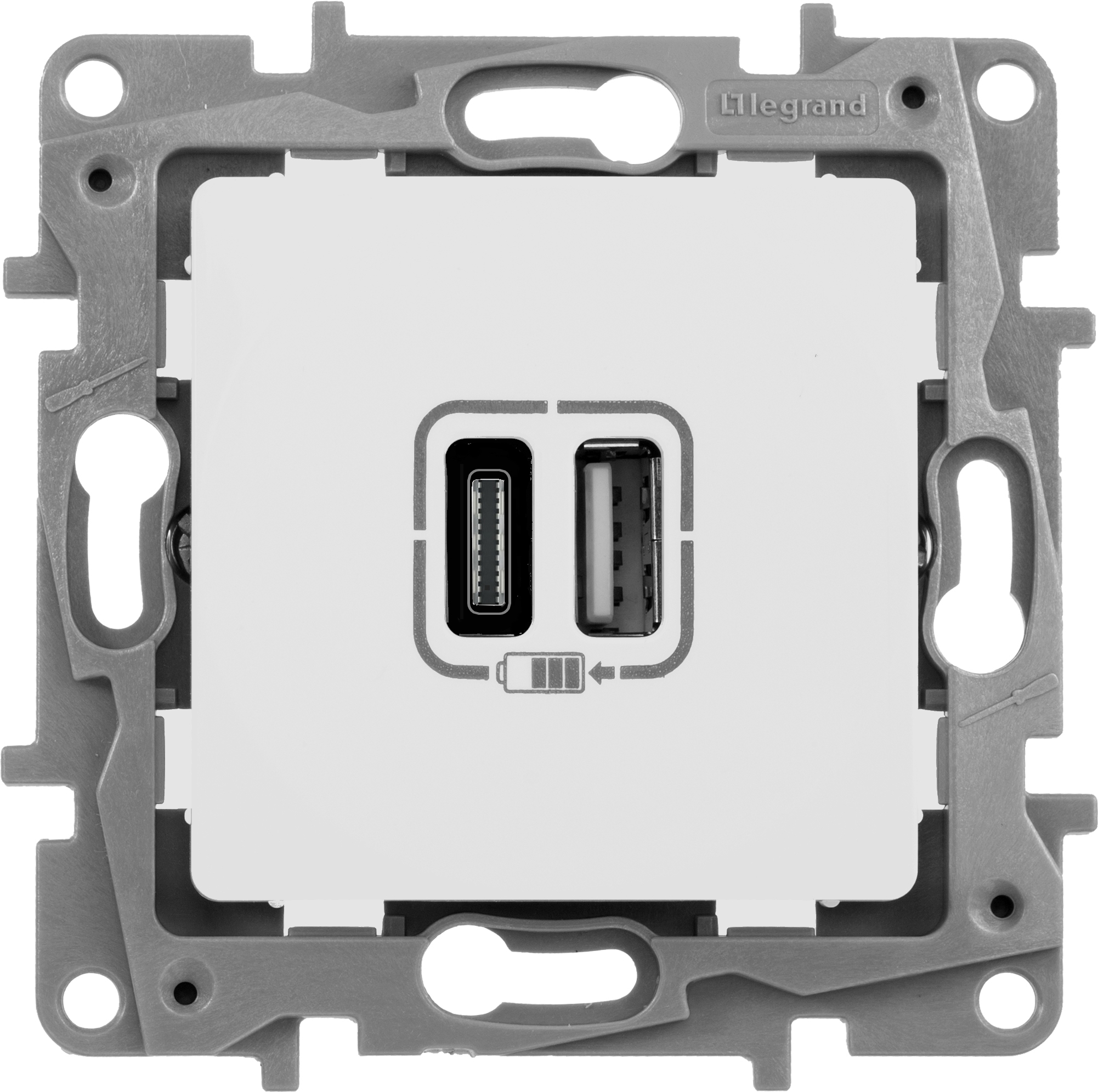 

Розетка и выключатель Legrand 672236, Розетка Legrand 672236