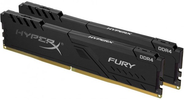 

Оперативная память Kingston DDR 4 DIMM 32Gb PC21300 2666Mhz [HX426C16FB4K2/32], ОЗУ Kingston HyperX Fury 2x16GB DDR4 PC4-21300 HX426C16FB4K2/32
