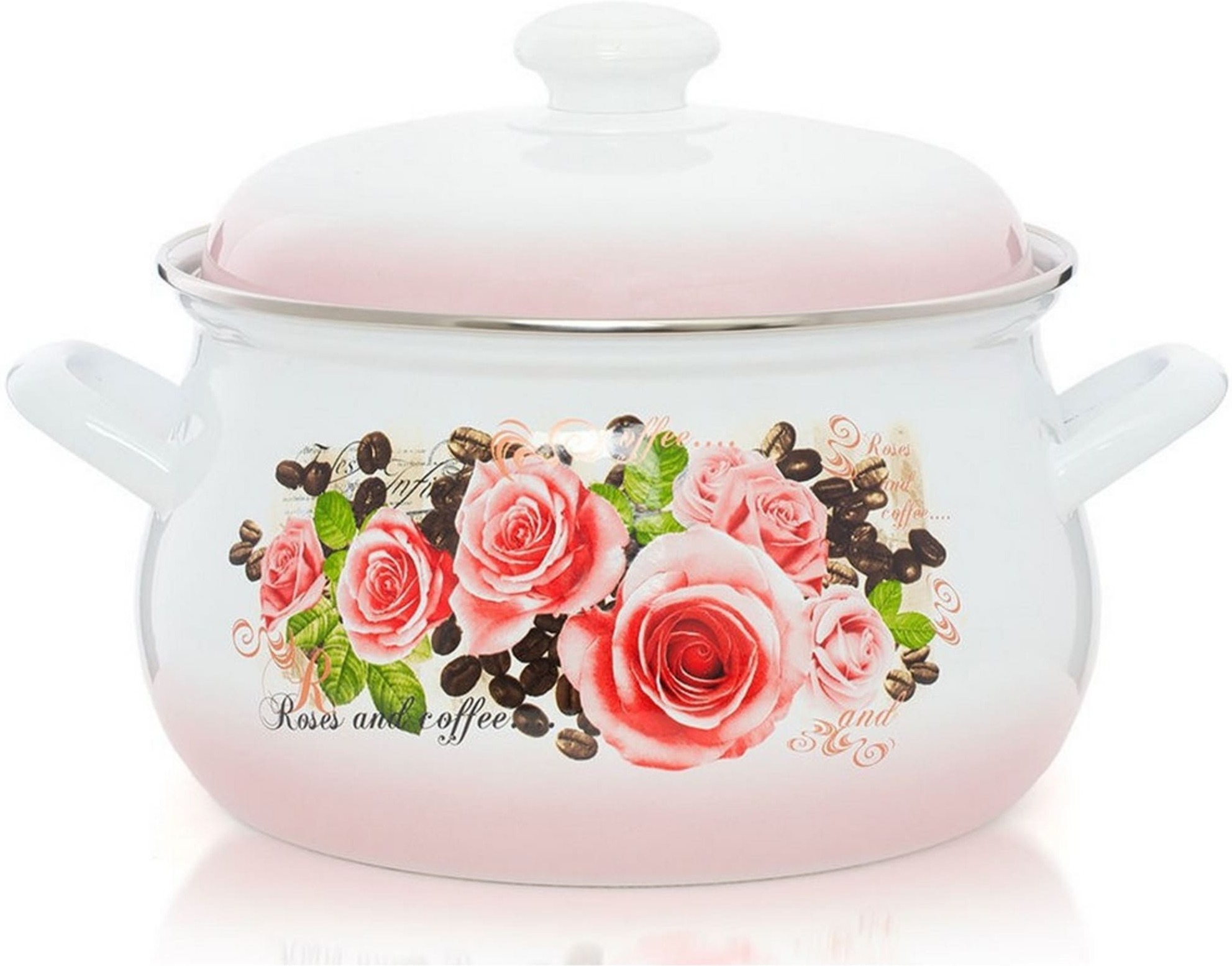 

Кастрюля Эстет Розы и кофе 4,5л (ЭТ-71603)