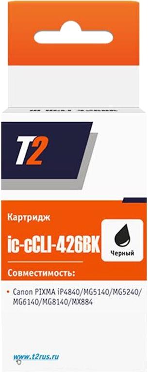 

Картридж для принтера (МФУ) T2 IC-CCLI-426BK (аналог Canon CLI-426 Black)