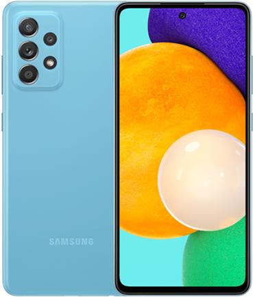 

Мобильный телефон Samsung Galaxy A52 SM-A525F/DS 8GB/256GB синий, Galaxy A52 SM-A525F/DS 8GB/256GB