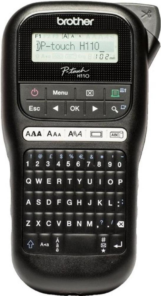 

Термопринтер Brother PT-H110 Bundle черный/белый [PTH110R1BUND], PT-H110 Bundle