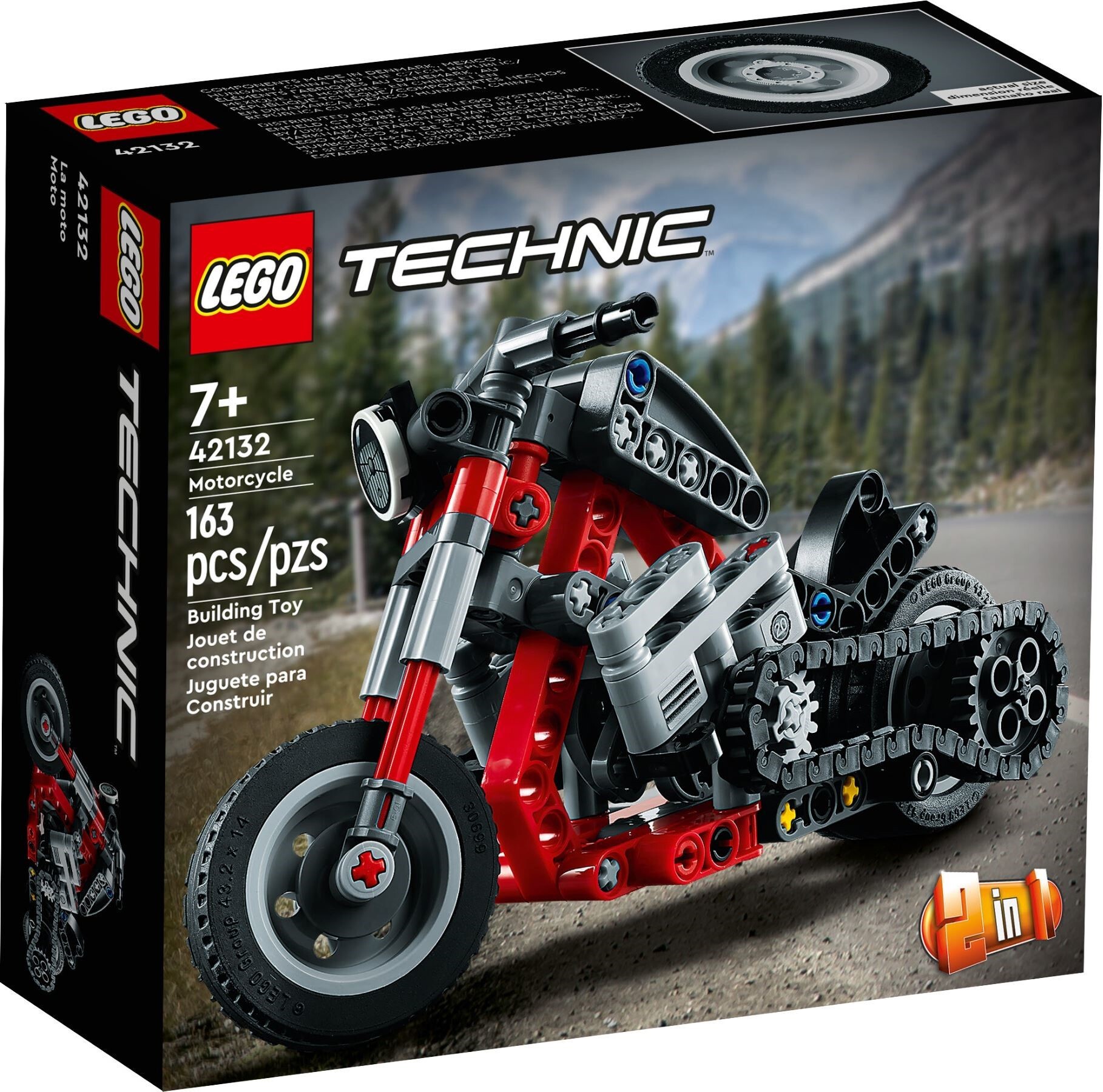 

Конструктор Lego Technic Мотоцикл (42132)