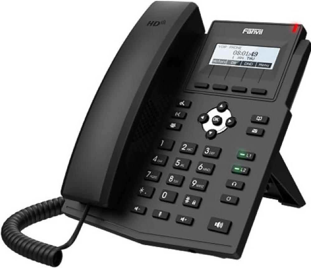 

IP-телефония FANVIL X1SP черный, Телефон IP Fanvil X1SP черный