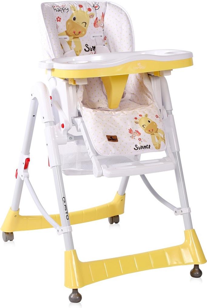 

Стульчик для кормления Lorelli Gusto Yellow Giraffe [10100362035], Gusto