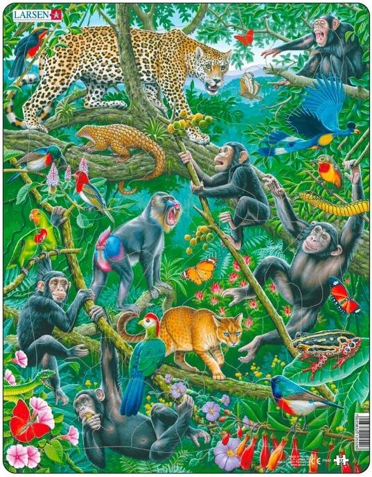 

Пазл Larsen Животные Африки [FH41], Животные Африки