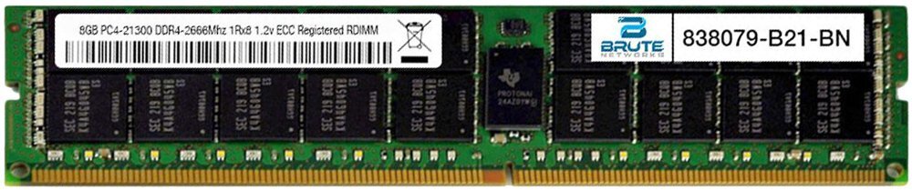 

Оперативная память HP HPE 8GB 1Rx8 [819880-B21], Оперативная память HP HPE 8GB 1Rx8 819880-B21