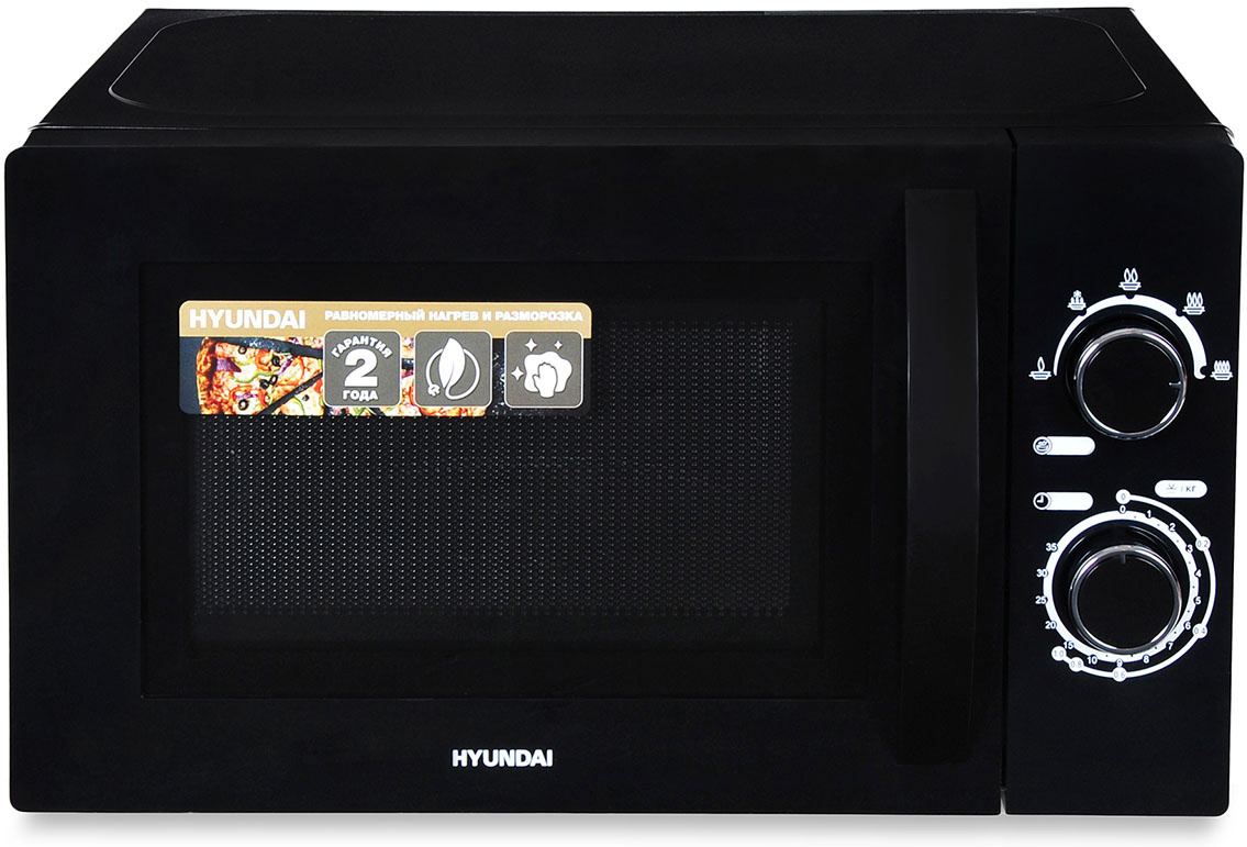 

Микроволновая печь Hyundai HYM-M2063 черный/хром