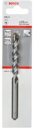 

Сверло Bosch 2.608.597.665, Сверло Bosch Silver 10-120/80 2.608.597.665