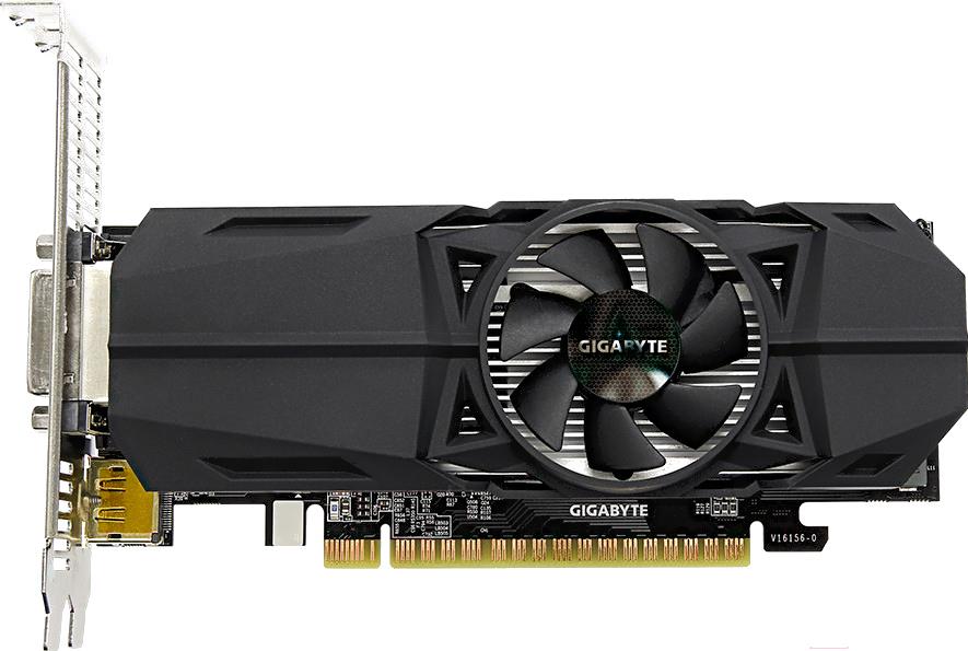 

Видеокарта Gigabyte GV-N105TOC-4GL, GeForce GTX 1050 Ti OC Low 4GB GDDR5
