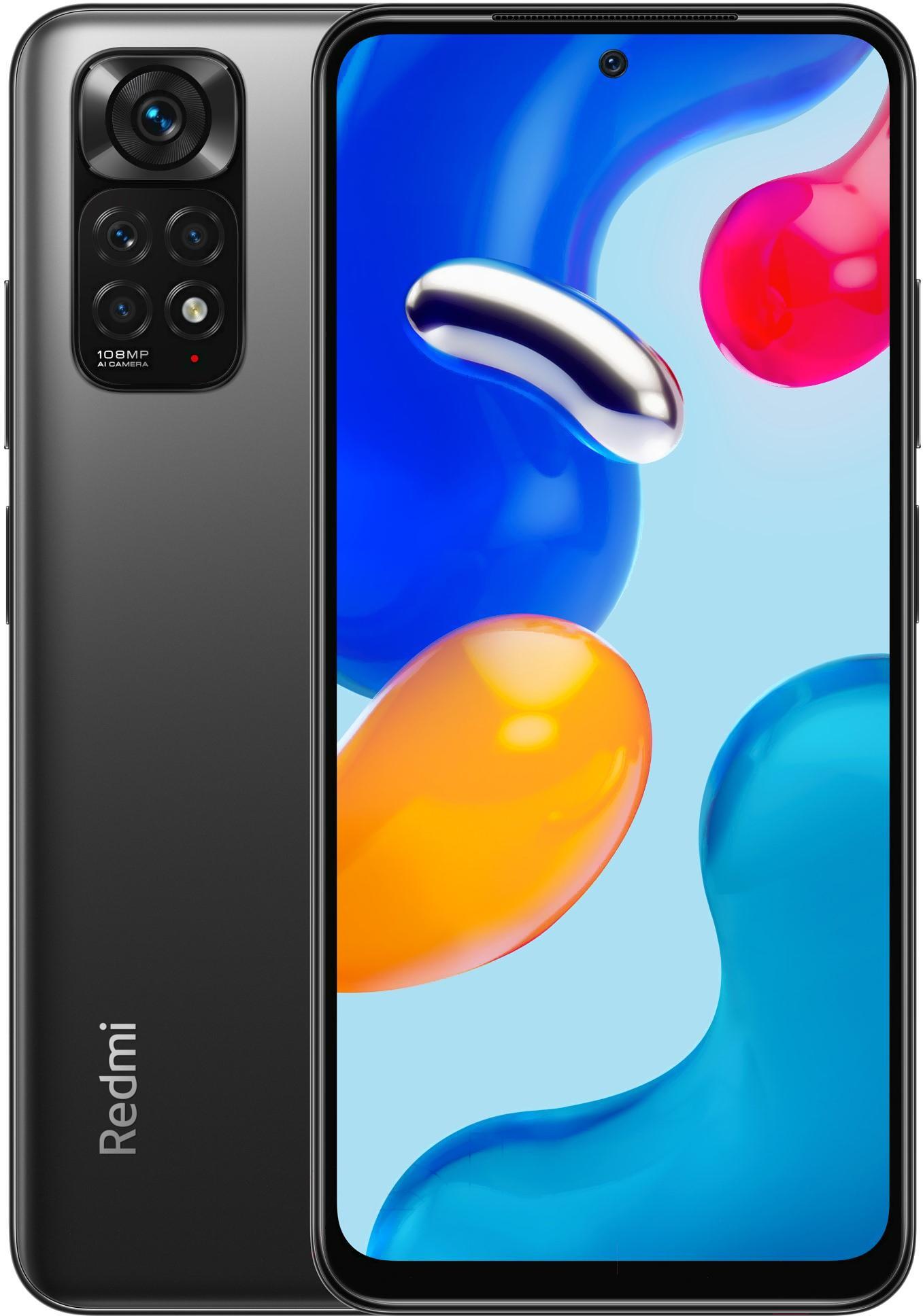 

Смартфон Xiaomi Redmi Note 11S 6GB/128GB графитовый серый