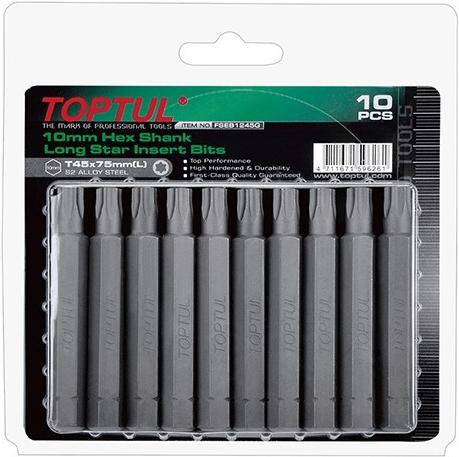 

Насадка слесарная Toptul TORX T30 75мм [FSEB1230G], Насадка слесарная Toptul TORX T30 75мм FSEB1230G