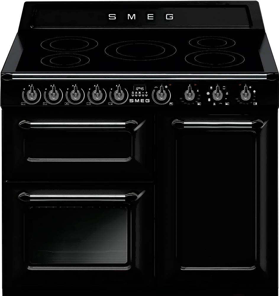 

Плита электрическая Smeg TR103IBL, Кухонная плита Smeg TR103IBL Black