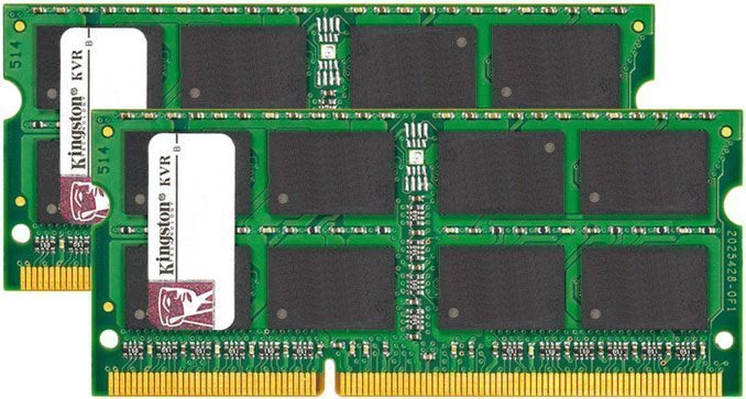 

Оперативная память Kingston ValueRAM 2x8GB KIT DDR3 SO-DIMM PC3-12800 (KVR16S11K2/16), ValueRAM 2x8GB KIT DDR3 SO-DIMM PC3-12800