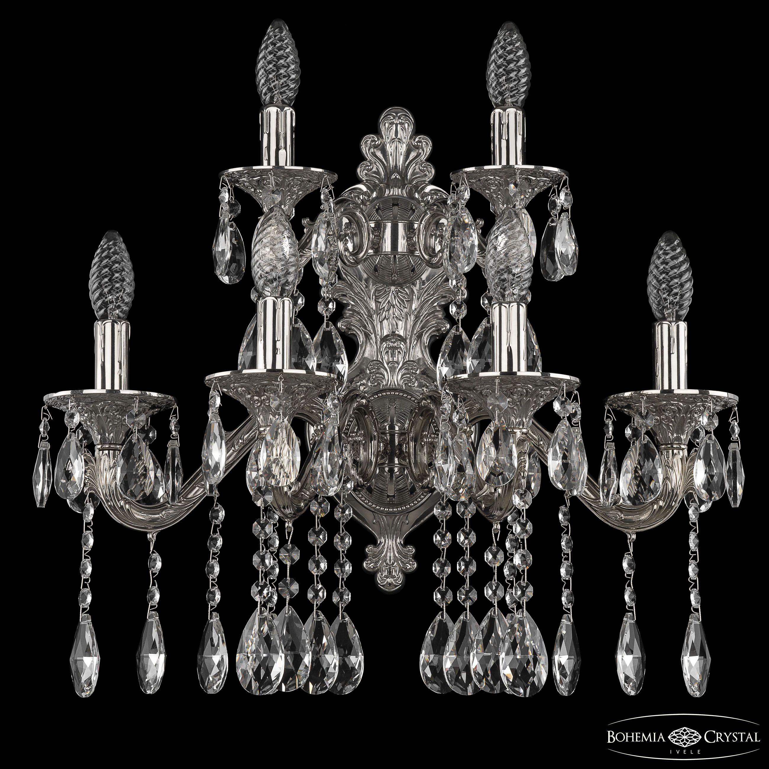 

Бра Bohemia Ivele Crystal 7102B16/4+2/210 A Ni