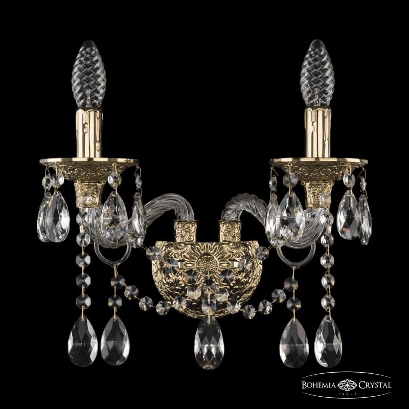 

Бра Bohemia Ivele Crystal хрустальная [16113B/2/165 G], хрустальная