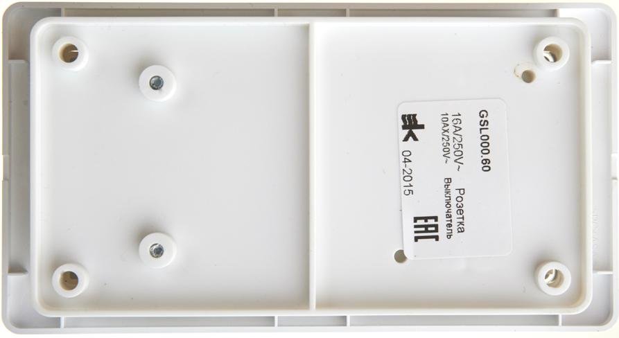

Розетка Schneider Electric Блок выключатель+розетка Glossa GSL000160, Блок выключатель+розетка Glossa GSL000160