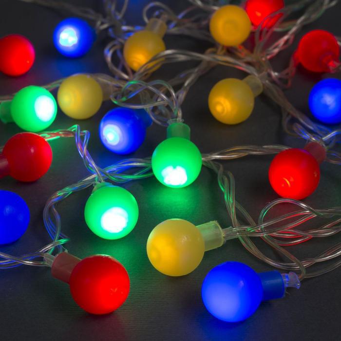 

Новогодняя гирлянда Luazon Нить 30 LED 5м мульти [3590698], Нить 30 LED 5м