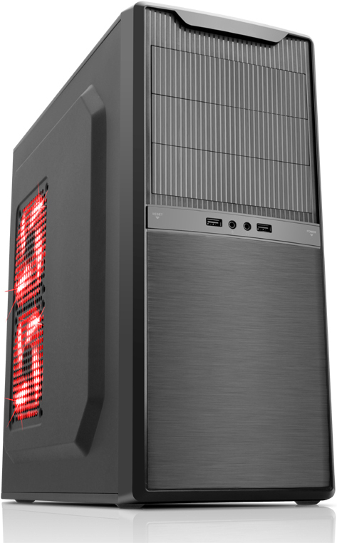 

Корпус для компьютера PowerCool S2001BK-500W