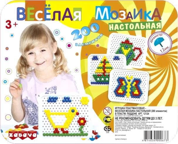 

Развивающая игрушка Забава Веселая мозаика / 12124, Игрушка Забава Веселая мозаика 12124