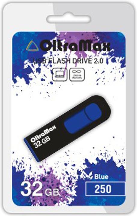 

Usb flash Oltramax OM-32GB-250 синий, OM-32GB-250