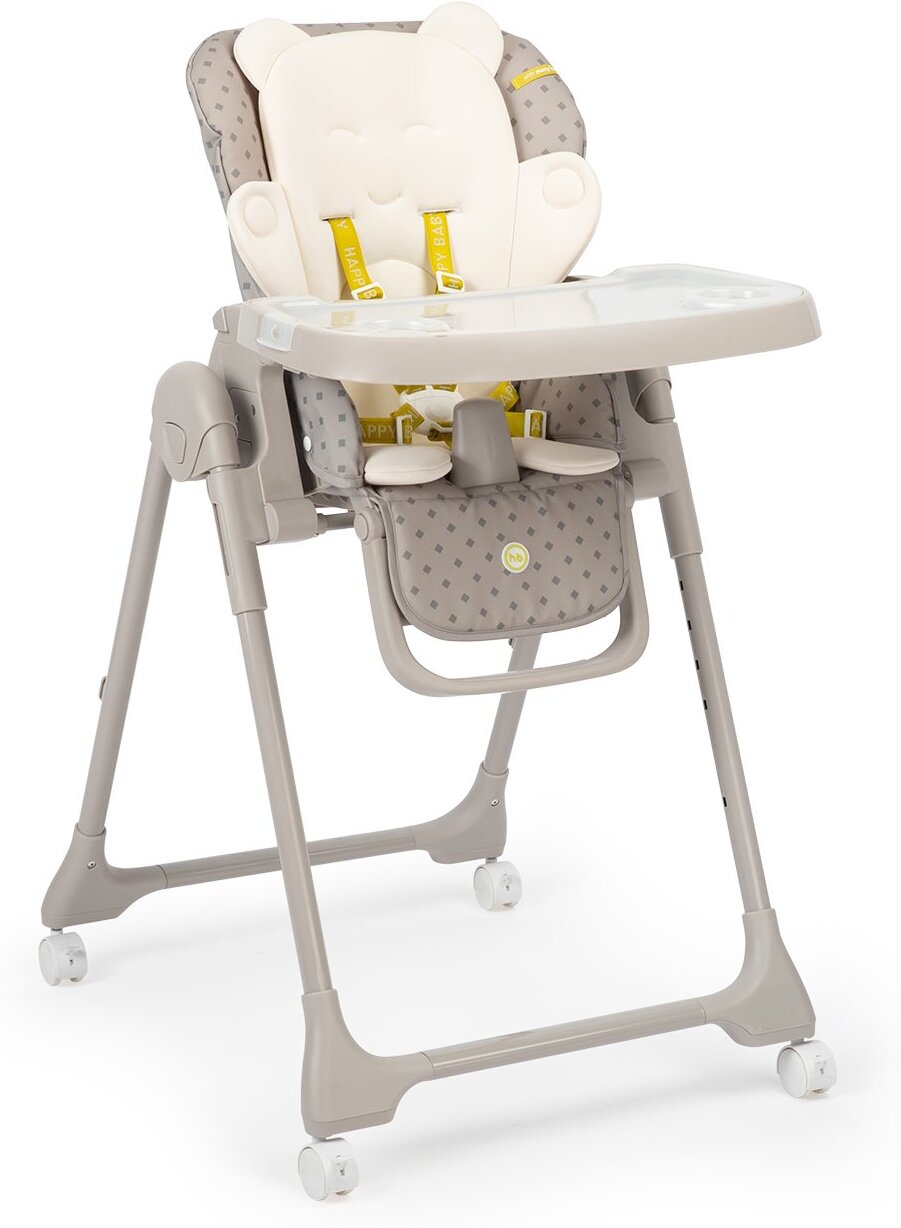 

Стульчик для кормления Happy Baby William Pro серый