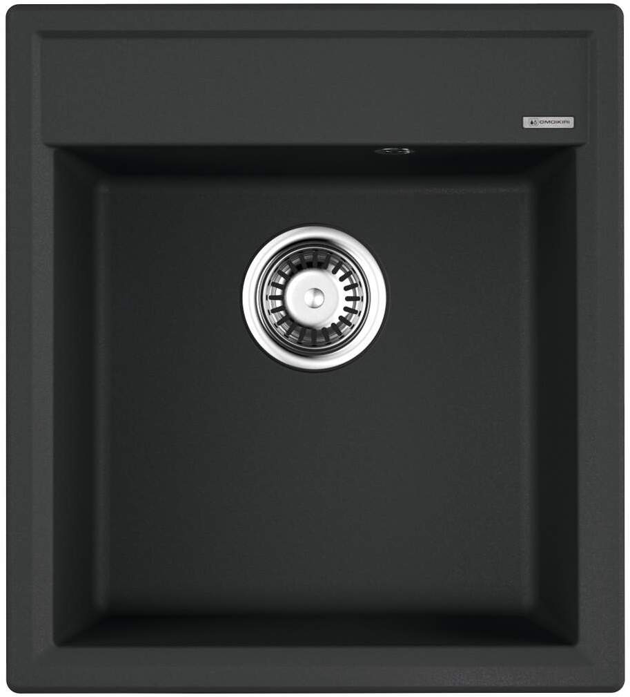 

Кухонная мойка Omoikiri Daisen 46-BL Artgranit черный [4993614], Кухонная мойка Omoikiri Daisen 46 BL
