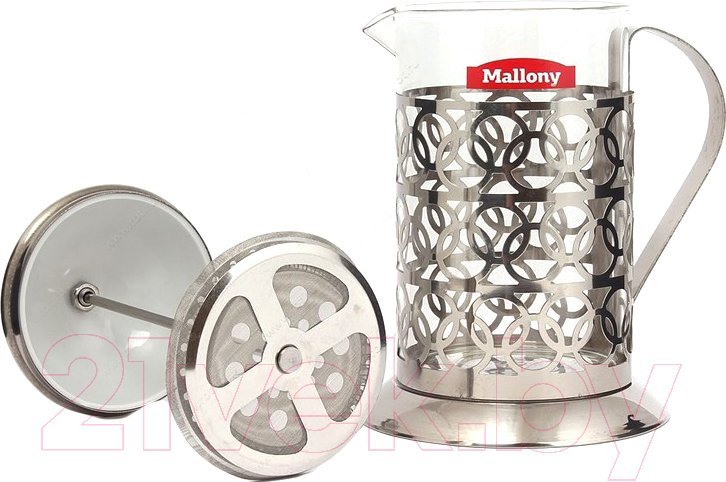 

Заварочный чайник, кофеварка, френч-пресс Mallony M950092, M950092