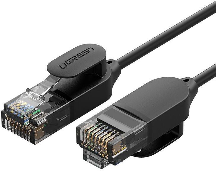 

Кабель UGREEN NW122-70653 3m Black, Кабель UGREEN NW122-70653 Сетевой CAT 6A, ультратонкий: диаметр 2,8 мм, 8-жильный, бескислородная медь 32AWG, скорость до 10Гбит/с, силиконовый, 3m, Black