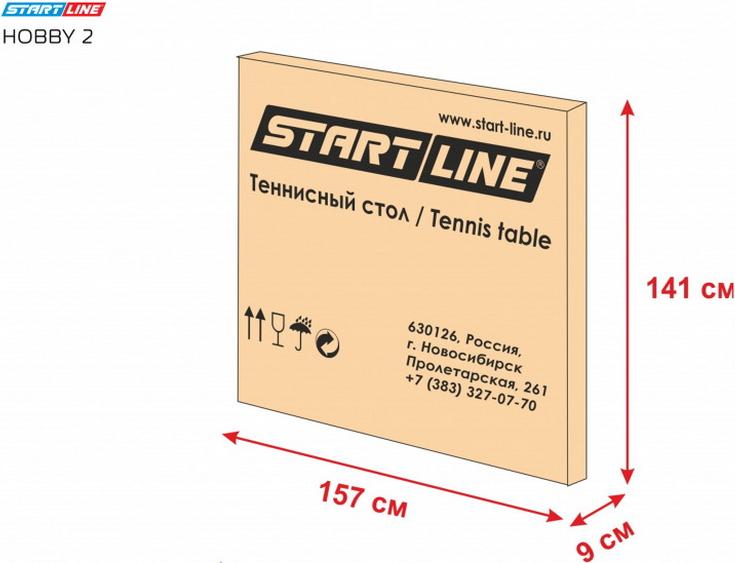 

Теннисный стол Start Line 6010 Hobby-2 Green, 6010 Hobby-2