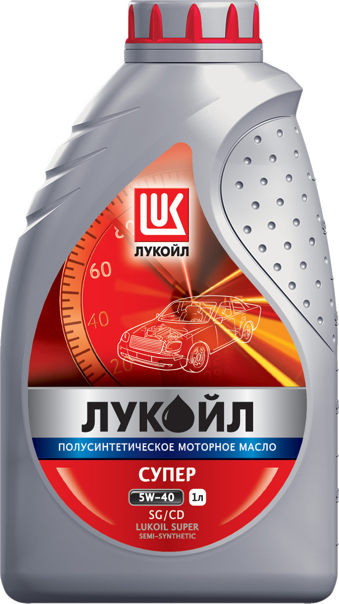 

Моторное масло Лукойл Супер 5W40 SG/CD 1л (19441)