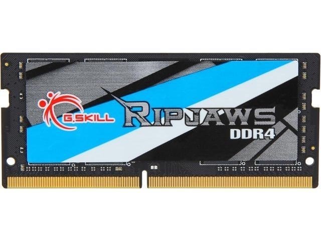 

Оперативная память G.Skill SO-DIMM DDR IV 8Gb PC-21300 2666MHz Ripjaws [F4-2666C19S-8GRS], SO-DIMM DDR IV 8Gb PC-21300 2666MHz Ripjaws