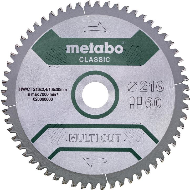 

Диск пильный Metabo 628667000