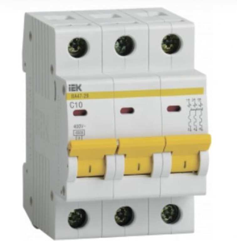 

Выключатель нагрузки IEK MVA20-3-010-C