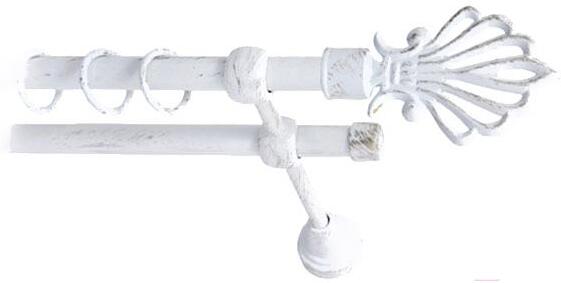 

Карниз Lm Decor Веер 006 2р гладкий 3м белое золото, Карниз Lm Decor Веер 006 2р гладкий 16мм 3.0м белое золото