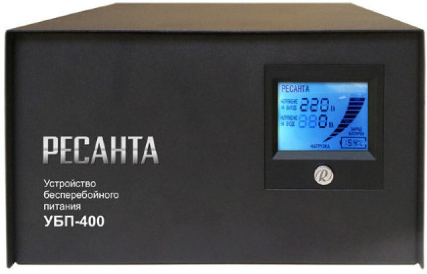 

Сетевой фильтр Ресанта УБП-400 черный