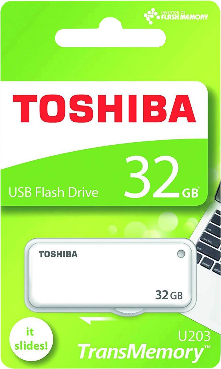 

Usb flash Toshiba 32 GB TransMemory U203 32GB [THN-U203W0320E4] USB2.0, 32 GB TransMemory U203 32GB [THN-U203W0320E4] USB2.0