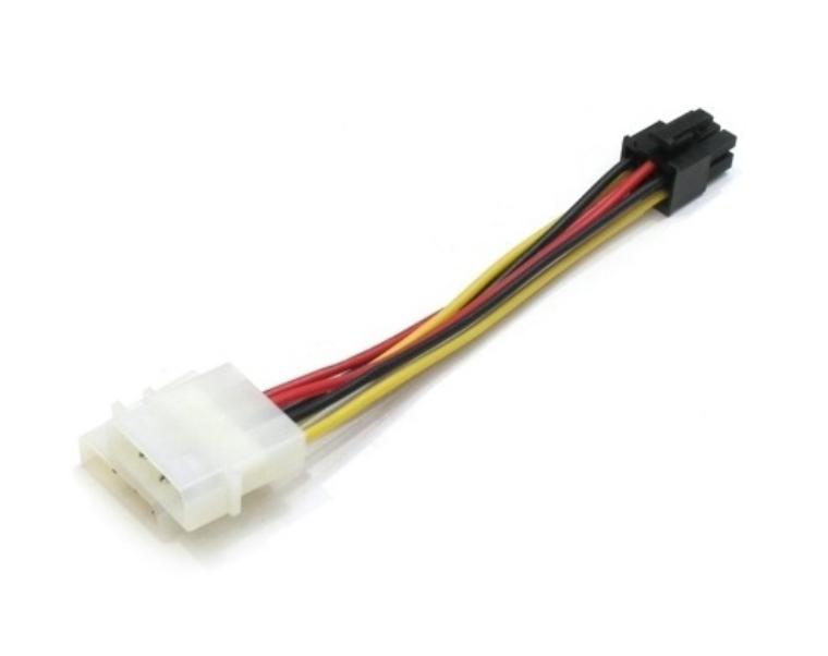 

Переходник питания Gembird для VGA, 6pin, Переходник питания для VGA, 6pin